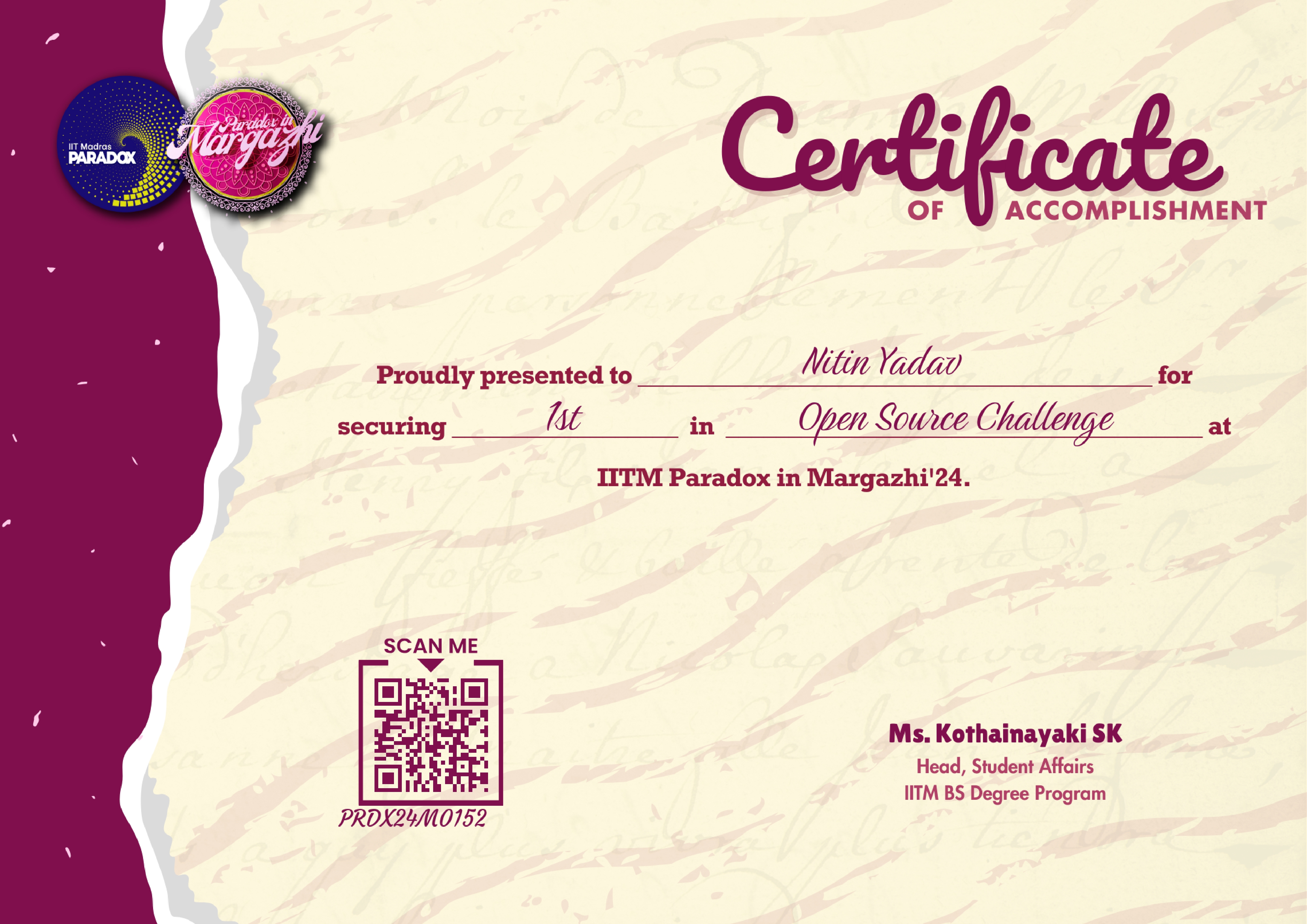 IITM OSS